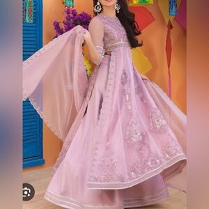 Asim Jofa Pakistani dress in Mauve